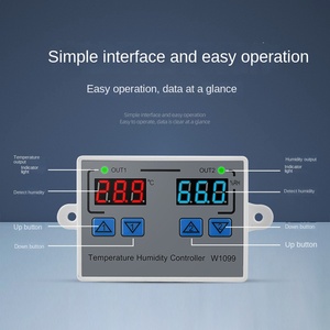 Xdhy W1099高精度数显ABS温湿度控制器智能双控开关报警器OEM - Product Image 3