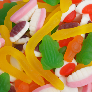 Amos kustom permen manis dilapisi gula rasa buah manis manis manis asam jeli permen <span class=keywords><strong>Gummy</strong></span> - Product Image 3