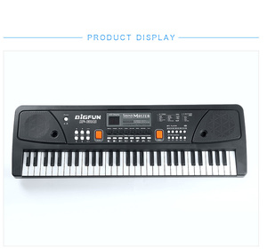 Teclado electrónico Digital multifunción con 61 teclas, instrumento Musical educativo directo de fábrica - Product Image 3