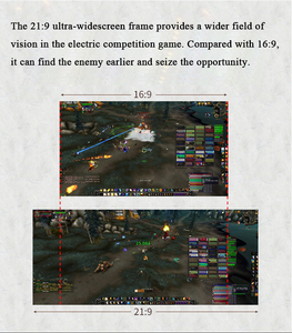 34 polegadas curvou o <span class=keywords><strong>monitor</strong></span> do jogo monitor144hz 27 polegadas para a tela curvada do computador da tela 4k do PC
