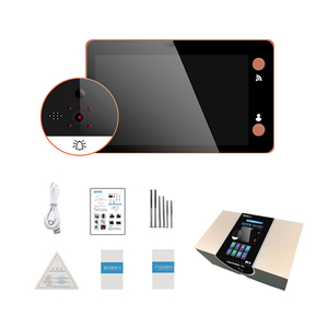 Easy to <strong>Install</strong> Door Viewer Camera Peephole Doorbell With Night Vision Video <strong>Intercom</strong> Motion Detection High Resolution - Product Image 6