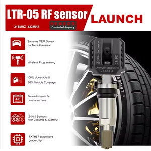 Launch X431 2 en 1, Sensor de RF de Metal de 2 en 1, 315MHz/433MHz, reparación de neumáticos, sistema de control de presión de neumáticos, Sensor Universal de lanzamiento TPMS - Product Image 4