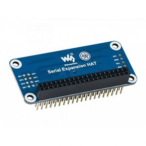 Cappello di espansione seriale Waveshare per Raspberry Pi, interfaccia I2C, 2-ch UART, 8 GPIOs kit di pannelli di espansione - Product Image 3