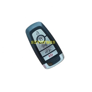 Ford 5 düğme için yüksek kaliteli akıllı uzaktan araba anahtarı kesilmemiş anahtar ile akıllı kart 434 mhz ID49 çip szvorwholesale toptan - Product Image 1