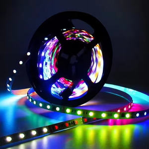 Adressierbarer RGB DMX512 Flexibler LED-Streifen DC24V SMD5050 Voll farbiger RGB Digital DMX512 RGB RGBW Flexibler LED-Streifen - Product Image 3
