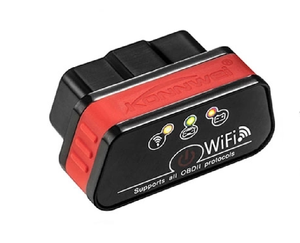 OBD2-lector de código de herramienta de diagnóstico, dispositivo OBDII inalámbrico para Android/iPhone