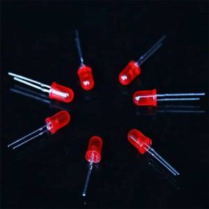 F5 5mm <strong>LED</strong> diode Light Assorted Kit Red Blue Color light <strong>LED</strong> DIY kit Two <strong>Pin</strong>