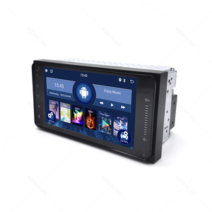 Autoradio da 7 pollici per Toyota 2 + 32G Android lettore MP5 con ventole di raffreddamento - Product Image 1