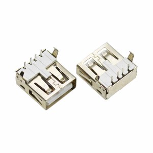 <span class=keywords><strong>USB</strong></span> 2.0 AF插座<span class=keywords><strong>90</strong></span>度水平充电类型-用于计算机端口的母连接器