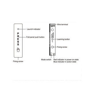 Беспроводная Автоматическая дверная система контроля доступа Smart Wifi APP Door Access Control System - Product Image 3