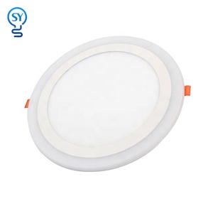 Çift renk 2 in 1 LED Panel AYDINLATMA Smd2835 3 + 3W 6 + 3W 12 + 4W 18 + 6W cam RGB Led Panel AYDINLATMA - Product Image 5