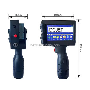 Einfach zu bedienende 4,3-Zoll-Hand-Tintenstrahldrucker Batch-Codier maschine zum Verkauf Etiketten drucker für Logo - Product Image 3