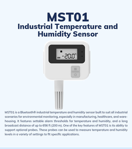 Temperature <strong>Data</strong> <strong>Logger</strong> with Probe Wireless Temperature Humidity <strong>Monitoring</strong> <strong>System</strong> for Server Door/ Industry - Product Image 2