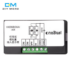 Analoge ingang Anzeige Meter 0-10V 0-20mA 2-10V 4-20mA Digital anzeige Meter Tabelle HXDSBOXAI-NR/485/RL Version Analog Meter - Product Image 3