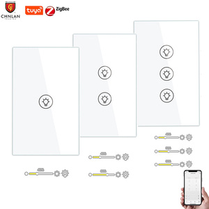 ZigBee Wireless Smart Dimmer Lichtsc halter // 3 Gang EU/US Standard Tuya Smart Life Fernbedienung 10A - Product Image 1