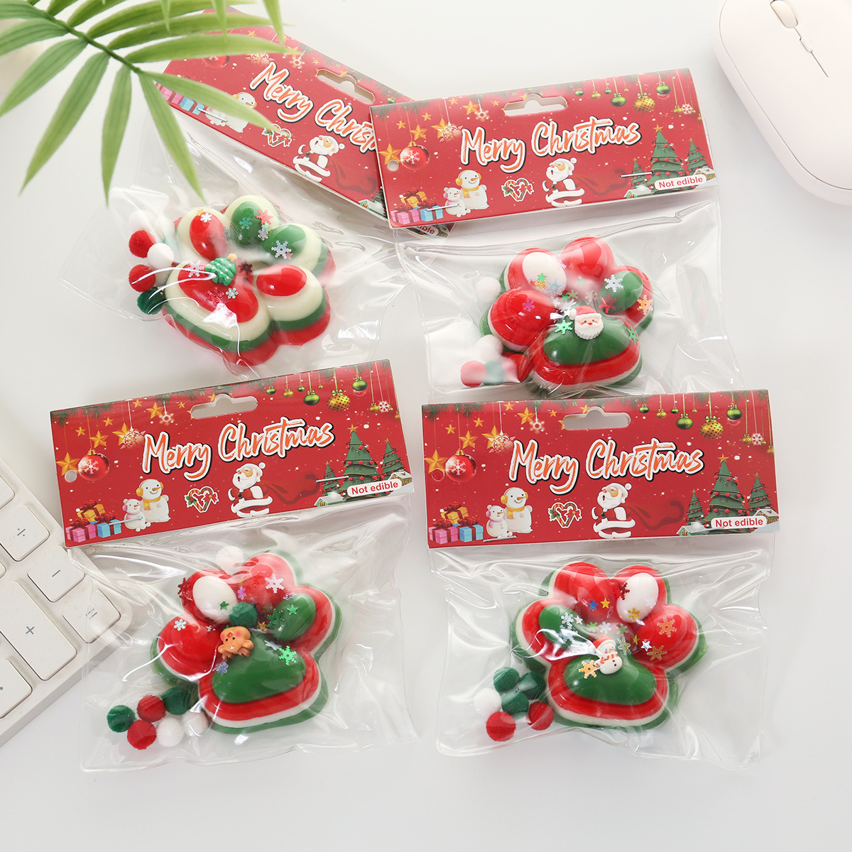 Pattes de chat de Noël