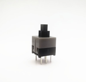 HCNHK Brand Hot Sale 6 Pin 8.5mm DPDT Push Button <strong>Switch</strong> 8.5*8.5 Lock &amp; Non-lock Pushbutton <strong>Switch</strong> Power Tool <strong>Switch</strong> - Product Image 3