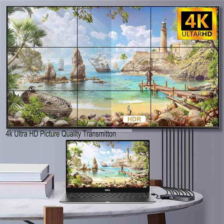 SYONG HDMI DVI 4K ingresso TV 1080P uscita TV parete IR RS232 180 1x2 1x3 1x4 2x2 1x1x4x1 3x3 controller Video Wall HDMI