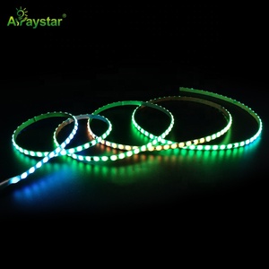 Sihirli piksel RGB COB LED stripc DC 24V 10 W yüksek yoğunluklu 480 LEDs/m ışık şeridi 5 mm WS2811 IC tipi nokta az COB esnek şerit - Product Image 3