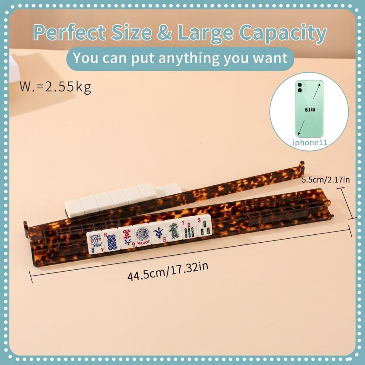 Empujador de Mahjong de carey