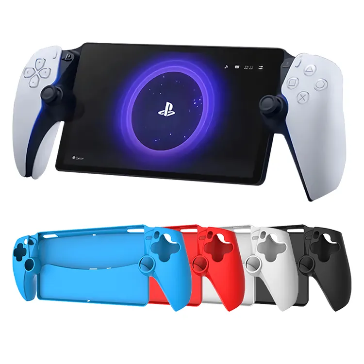 Nuevo producto funda de silicona para Sony Playstation 5 Ps5 Portal nueva consola de juegos Color Shell Portal funda protectora de goma