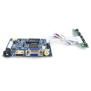 Placa de controlador LCD universal, interfaz de 30 Pines, TFT, PCB800099-V.9, TTL, 50pin, LVDS, HD, MI, VGA, AV - Product Image 4