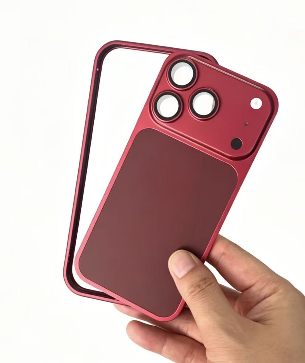 Bordure marron + métal devient instantanément un autocollant arrière