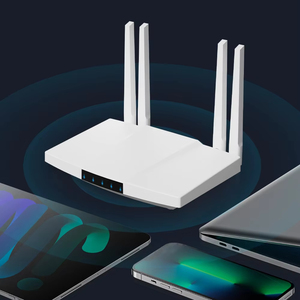 High-Speed Indoor 4G CPE Router Factory Customizable 4G Hotspot <strong>Modem</strong> 300 Mbps LAN Data Rate VPN Firewall Function Home Use - Product Image 1