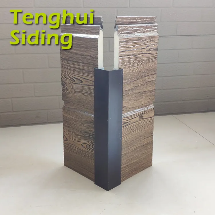 Tenghui Gevelbeplating Accessoires Isolatie Panelen Gevelbekleding Muur Outdoor Pu Polyurethaan Decoratieve Muur Panel Accessoires