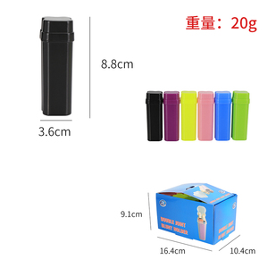 Futeng hộp nhựa xách tay Storge Jar không thấm nước 3 trong 1 <span class=keywords><strong>Mini</strong></span> nhựa nhẹ hơn lưu trữ trường hợp nhẹ hơn phụ kiện hút thuốc - Product Image 4