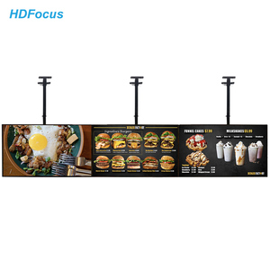 32 43 55 Inch Wall Mount Android <strong>Digital</strong> Signage Menu Smart LCD Display Board Indoor Ad Screen for Advertising Display - Product Image 1