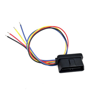 J1962接口OBD/OBD2/OBDII至4针开放式电线，用于带4针电缆的全球定位系统跟踪连接器 - Product Image 6