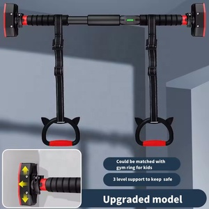 Çok fonksiyonlu taşınabilir ayarlanabilir Pull Up Bar duvara monte ev egzersiz için yukarı çekin ve Dip Bar - Product Image 6