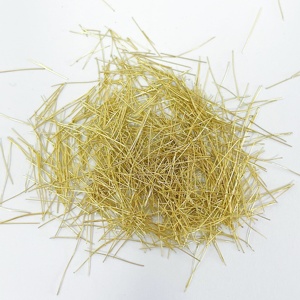 Copper-Plated Steel Fiber Modern Design <strong>Style</strong> Building Material for Floors Office Buildings High Tensile Strength Customizable - Product Image 2