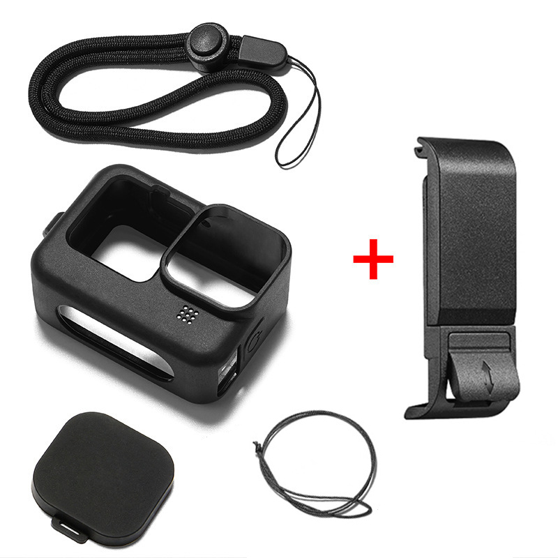 G13/12/11/10/9 battery side cover+black silicone sleeve