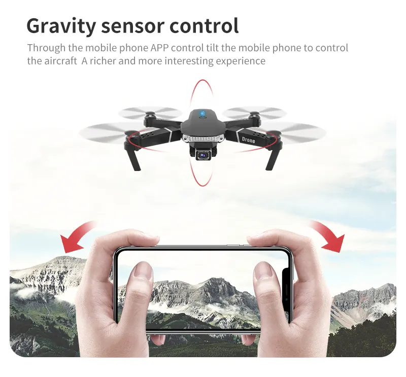 Drone mit hd Camera 2.4GHz Radio Control Toys Unmanned Aircraft Remote Control Helicopter Quadcopter