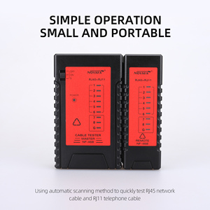 NF-468 Network Cable Tester RJ45/RJ11 Cable Cat-<strong>5</strong>/Cat-6 UTP Wire Line Tester NetWork Tool Multifunctional Automatic <strong>Test</strong> - Product Image 5