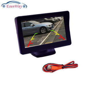 Car Monitor 4.3&quot; Screen for Rear View <strong>Reverse</strong> Camera TFT <strong>LCD</strong> <strong>Display</strong> HD Digital Color 4.3 Inch PAL/NTSC - Product Image 2