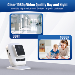 Recorder 2MP HD Wireless Wifi Network CMOS Sensor Battery Security <strong>IP</strong> Micro <strong>Camera</strong> OEM White Mini DV - Product Image 5