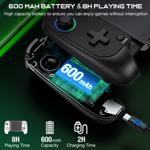 Per Gamepad Bluetooth Joystick per iPhone & Android Controller Mobile con effetto Hall levetta compatibilità interruttore - Product Image 5
