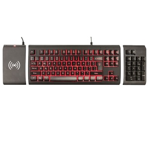 FUNSTY Oem Split Gaming <strong>Keyboard</strong> With <strong>Numeric</strong> <strong>Keypad</strong> and Charging Board - Product Image 1