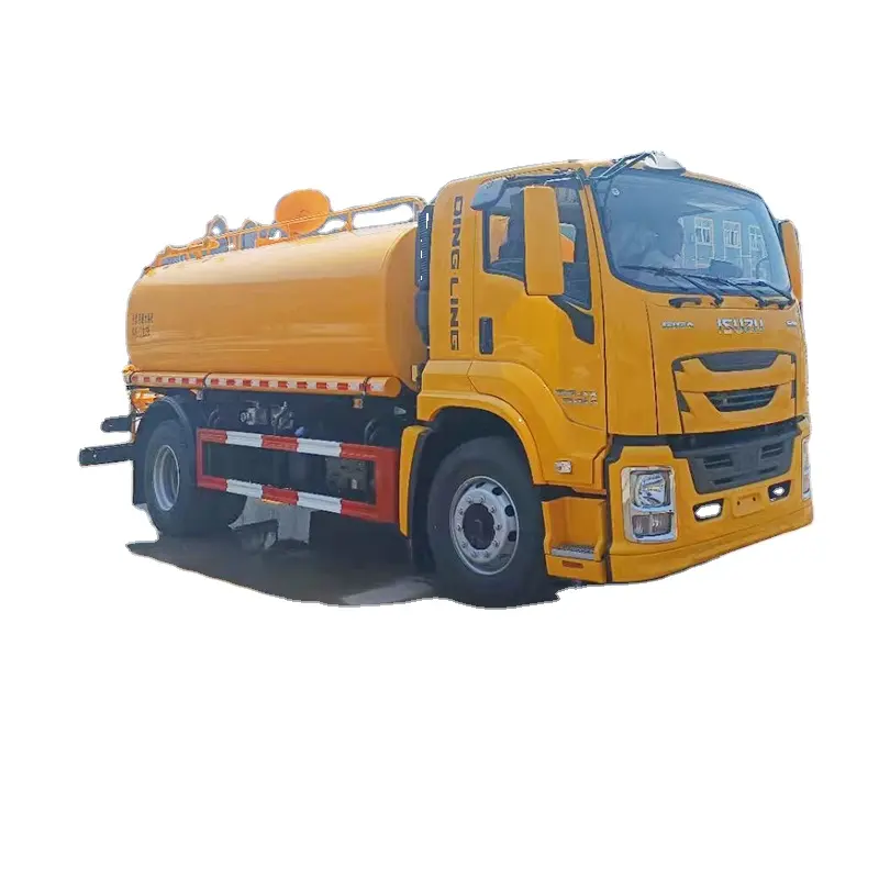 JAPAN GIGA 4x2 20000L 25m3 Carro de riego Vehículo de entrega de agua potable 18m3 Camión de agua cisterna de acero inoxidable En stock