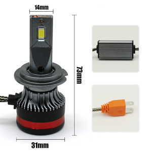 H7 tabanı ile orijinal araba LED farlar yüksek parlaklık spot tahribatsız hızlı kurulum M8 değiştirme - Product Image 3
