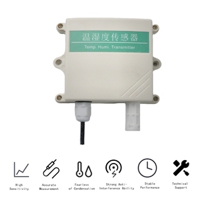Módulo de temperatura y humedad Alta precisión Baja potencia Impermeable RS485 Interfaz Almacenes Sensor montado en la pared