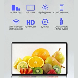 Reproductor multimedia con pantalla Lcd de 32 pulgadas, máquina de señalización Digital con montaje en pared para Android - Product Image 2