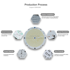 Yüksek kaliteli alüminyum PCB devre PCBA Dob LED ampul ışıkları downlight oyuncaklar COB 94v0 paneli PCB takımı modülü üreticisi - Product Image 2