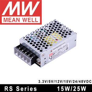Mean Well LRS-350系列单输出12V 24V 36V 48v封闭式电机控制器开关电源 - Product Image 6