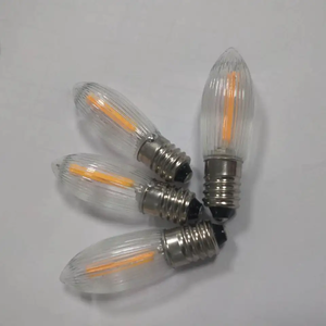 0.2W E10 köprü ampuller 12V 24V 36V LED göstergesi mum şeklinde ampul C6 Mini uyarı otomobil enstrüman lamba genişliği sinyal lambası - Product Image 5