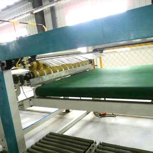 De corrugación de línea de producción automática abajo apilador para caja de cartón