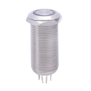 12 mm Momentärer beleuchteter Schalterknopf zum Anschließen Schalterknopf für Led - Product Image 6